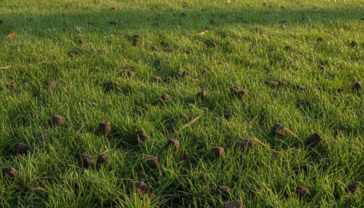 Healthy Harrisburg PA lawn recovering after professional aeration by Chop Chop Landscaping
